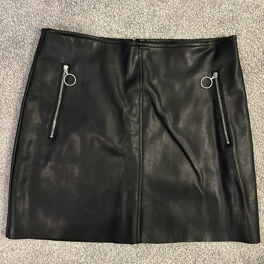 Forever 21 Faux Leather Skirt